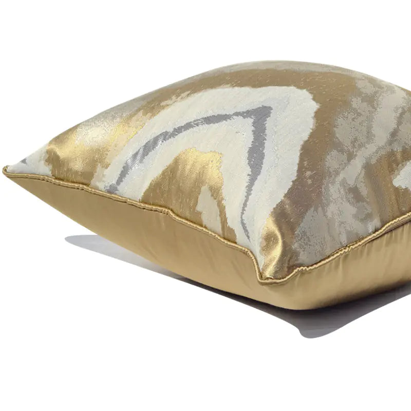 Lumina Luxe™ Champagne Silk-Touch Accent Cushion