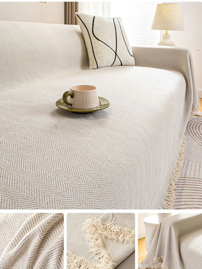 Lumina Luxe™ Chenille Sofa Protector