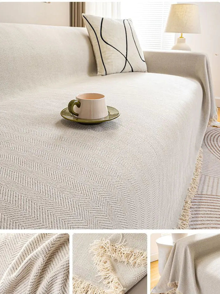 Lumina Luxe™ Chenille Sofa Protector
