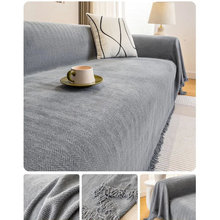 Lumina Luxe™ Chenille Sofa Protector