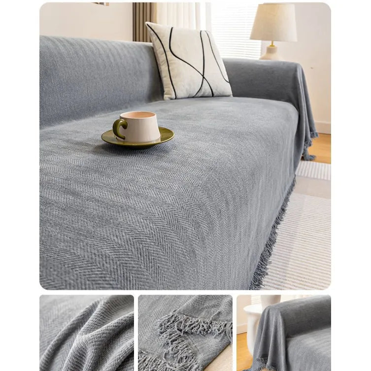 Lumina Luxe™ Chenille Sofa Protector