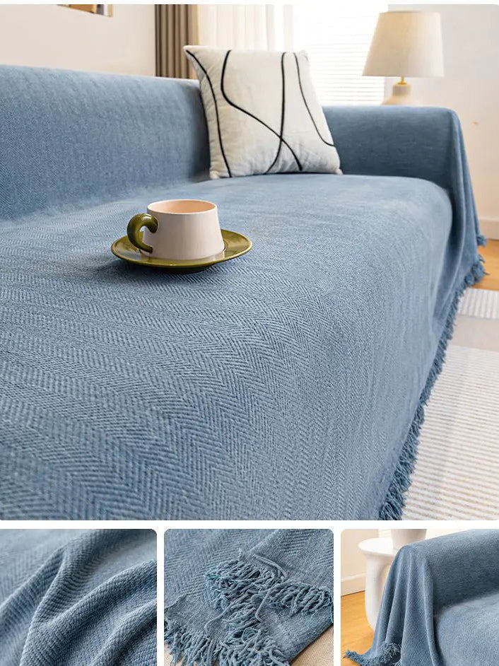 Lumina Luxe™ Chenille Sofa Protector