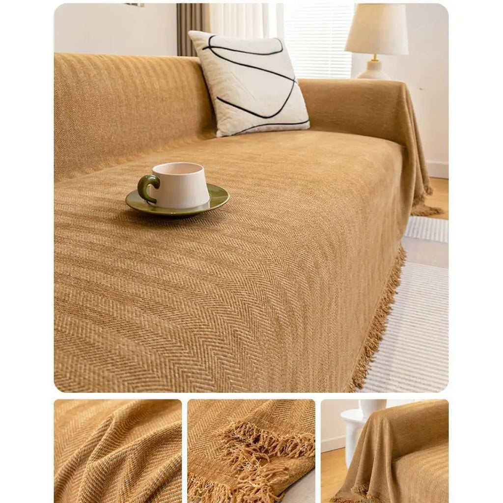 Lumina Luxe™ Chenille Sofa Protector