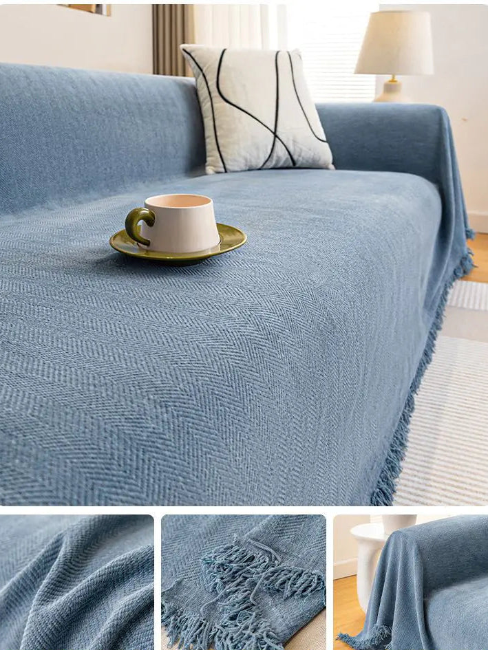 Lumina Luxe™ Chenille Sofa Protector