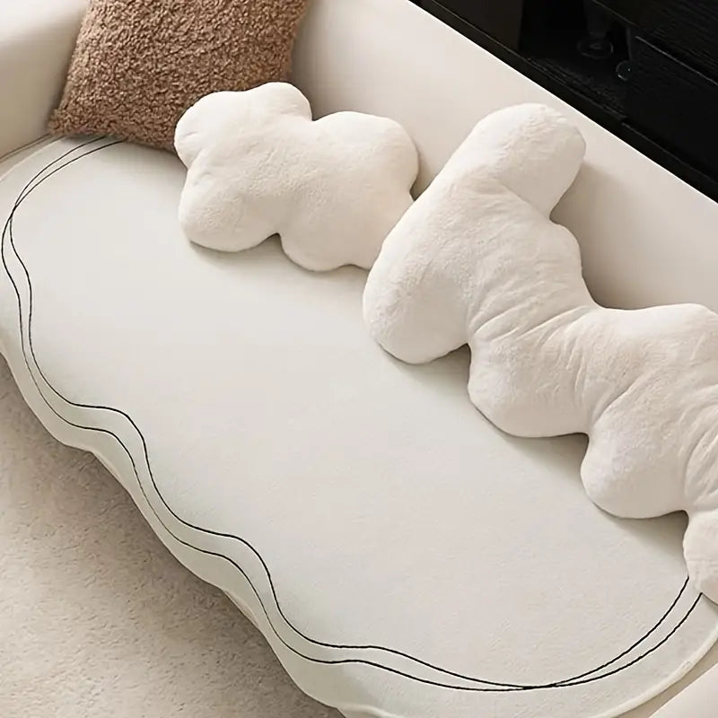 Lumina Luxe™ Premium Anti-Slip Chenille Sofa Seat Pad