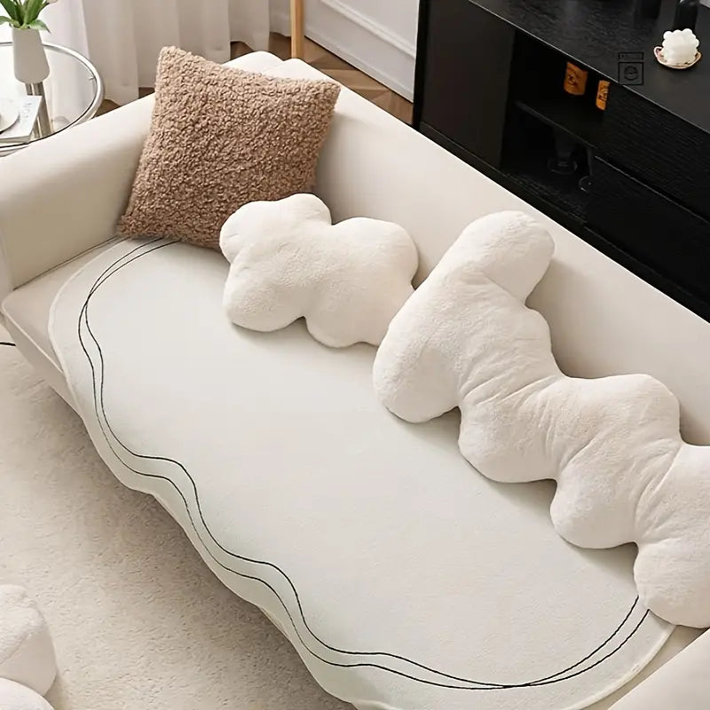 Lumina Luxe™ Premium Anti-Slip Chenille Sofa Seat Pad